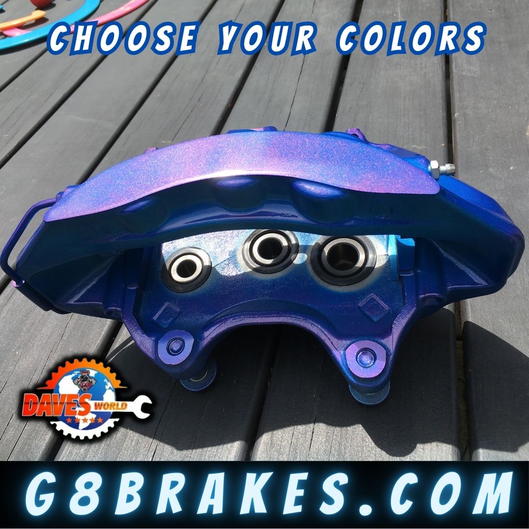2008-2009 Pontiac G8 6 Piston Big Brake kit