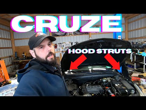 CRUZE Hood struts 2010-2019 Cruze gen1 and gen 2