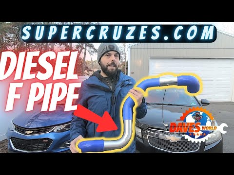 2010-2016.5 CRUZE Intercooler F Pipe upgrade