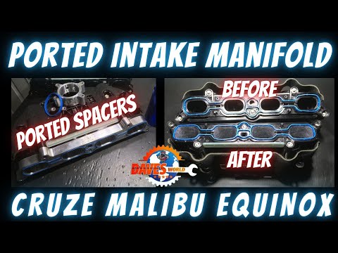 2016-2019 CRUZE MALIBU Ported Intake Manifold