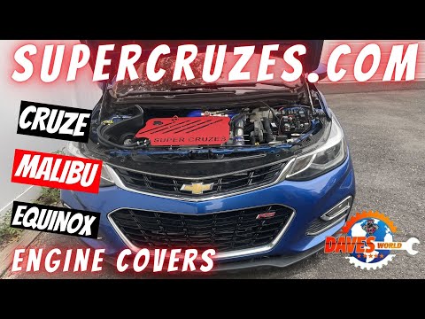 2016-2019 CRUZE Malibu and Equinox engine covers