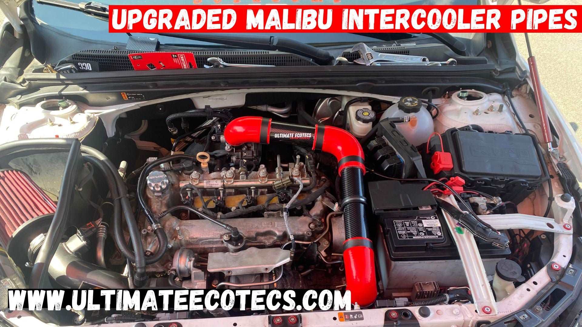 CRUZE/Equinox/Malibu upgraded intercooler pipes.