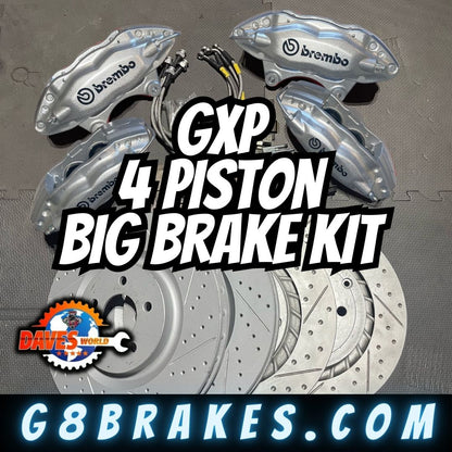 2008-2009 Pontiac G8 GXP Rear Brake Upgrade
