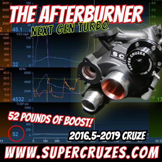 Cruze Afterburner Turbocharger 2016.5 to 2019