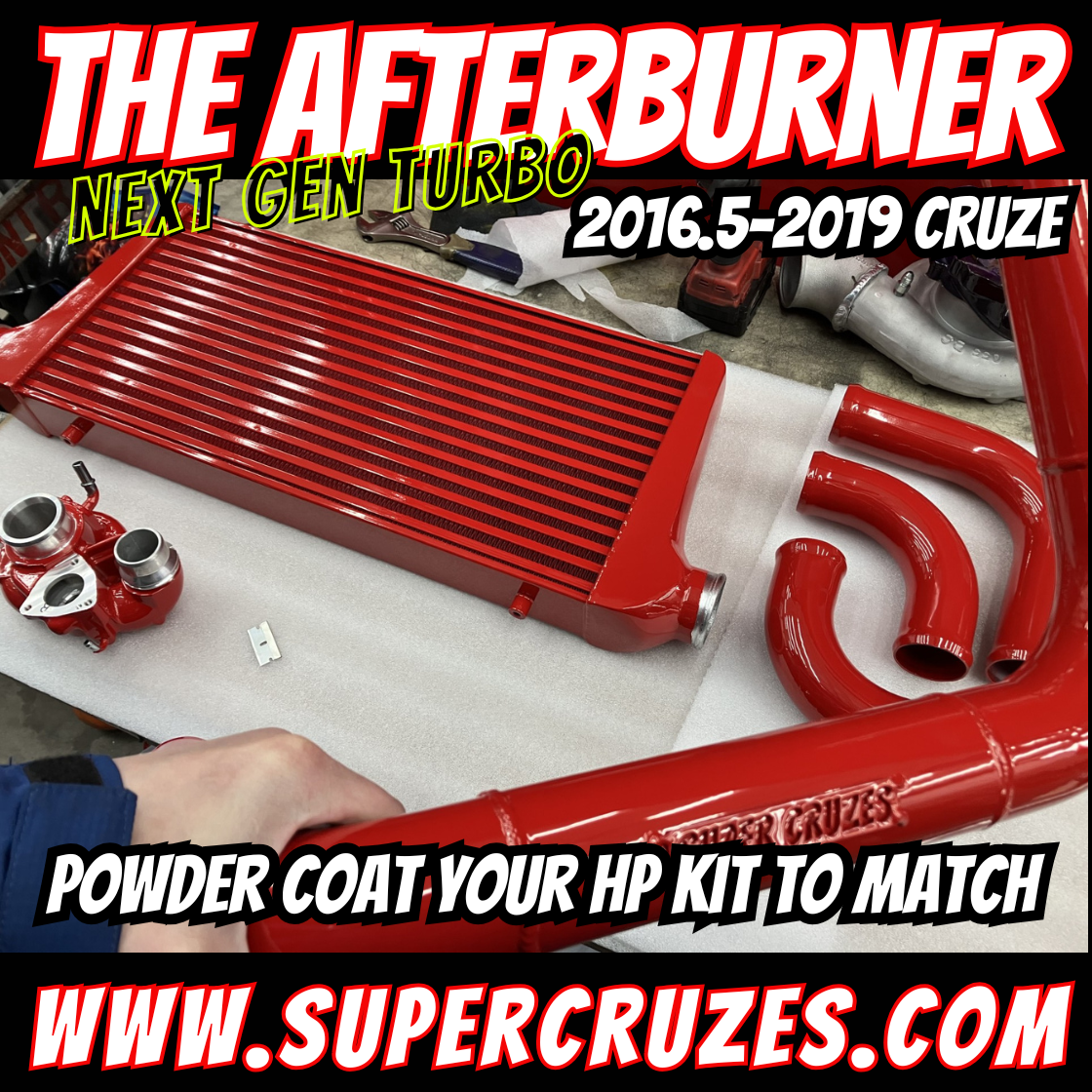 2016.5 to 2019 Cruze Afterburner Turbocharger Package