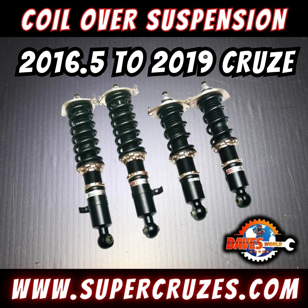 2016-2019 CRUZE Coil Over Suspensions Choose Multiple Systems