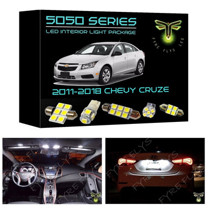 2011-2018 Chevrolet Cruze LED interior light kit 5050 Series Sedan or Hatchback