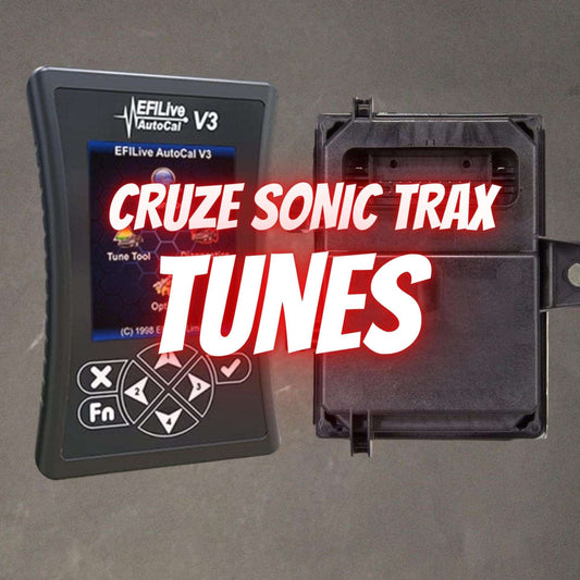 Add power to your Trax Sonic or Cruze with a tune. 