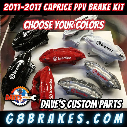 2011-2017 Caprice PPV 4 Piston Brembo Brake kit