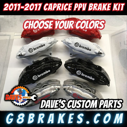 2011-2017 Caprice PPV 4 Piston Brembo Brake kit