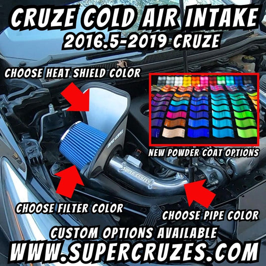 2016.5-2019 CRUZE Cold air intake Gen 2