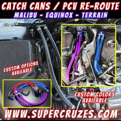 Malibu - Equinox - Terrain - Catch Can With PCV Fix