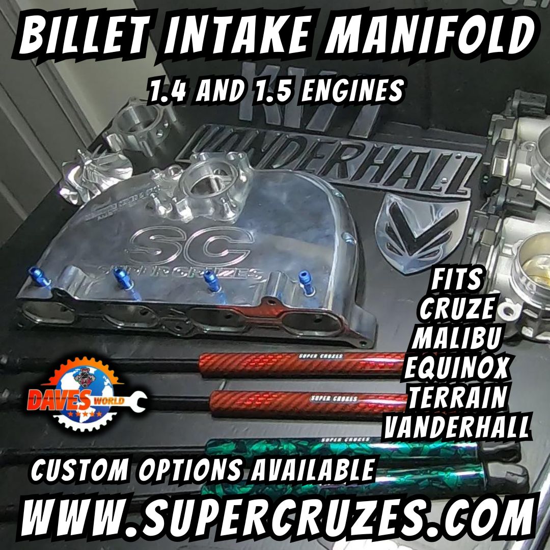 Malibu billet intake equinox aluminum intake