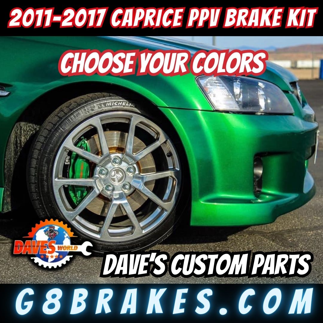 2011-2017 Caprice PPV 4 Piston Brembo Brake kit