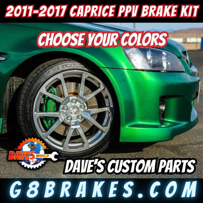 2011-2017 Caprice PPV 4 Piston Brembo Brake kit