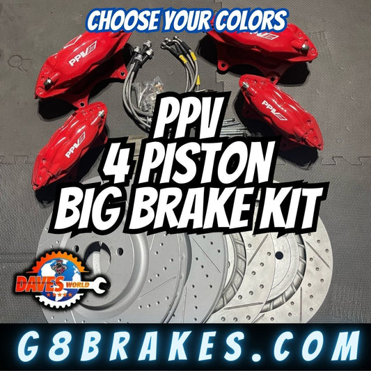 2011-2017 Caprice PPV 4 Piston Brembo Brake kit