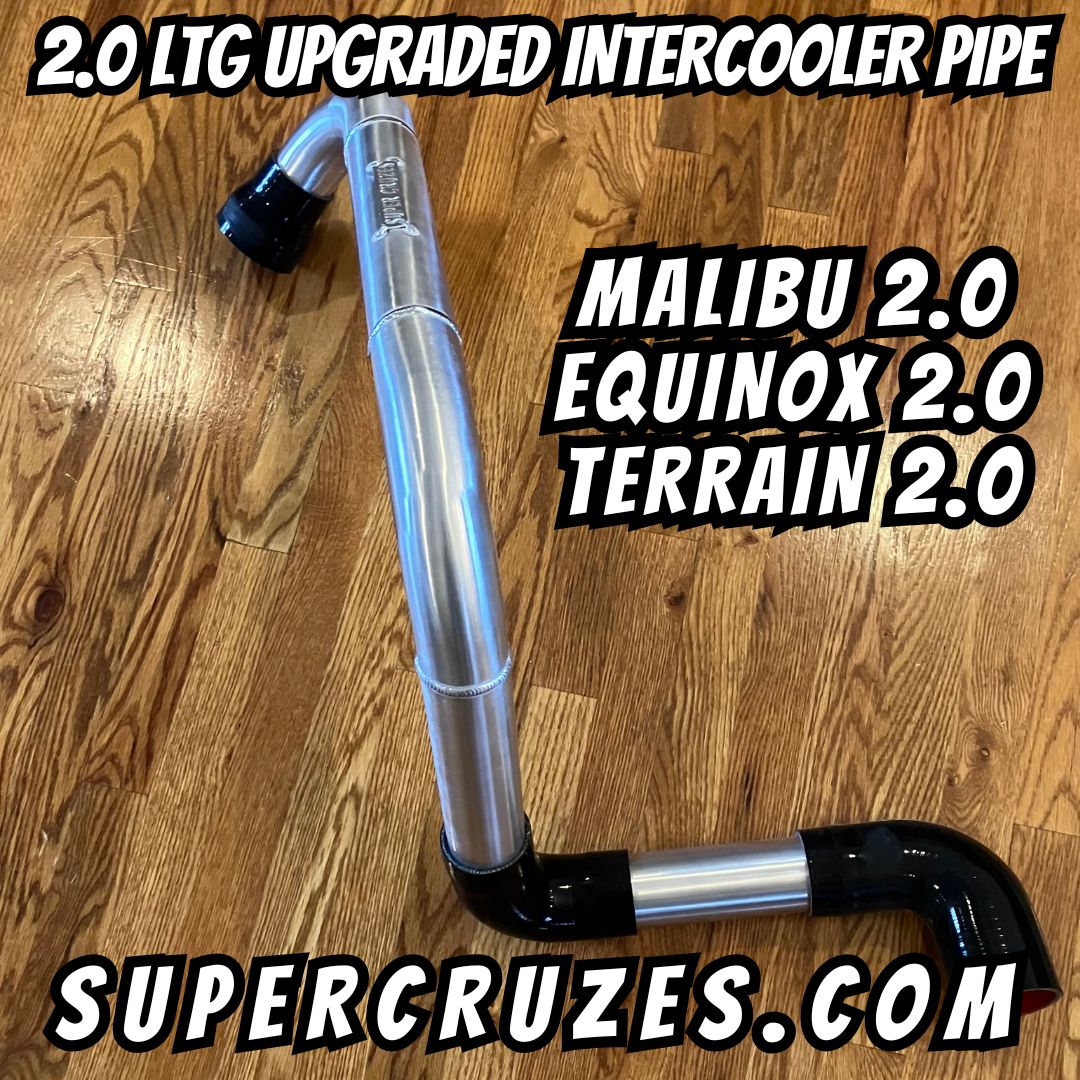 2.0 Malibu Equinox Terrain Aluminum Intercooler Pipe