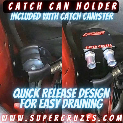 Ported intake manifold with PCV fix and catch can system 2010-2016 CRUZE Sonic Trax