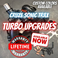 1.4 CRUZE Sonic Trax turbo upgrades 2010 and up