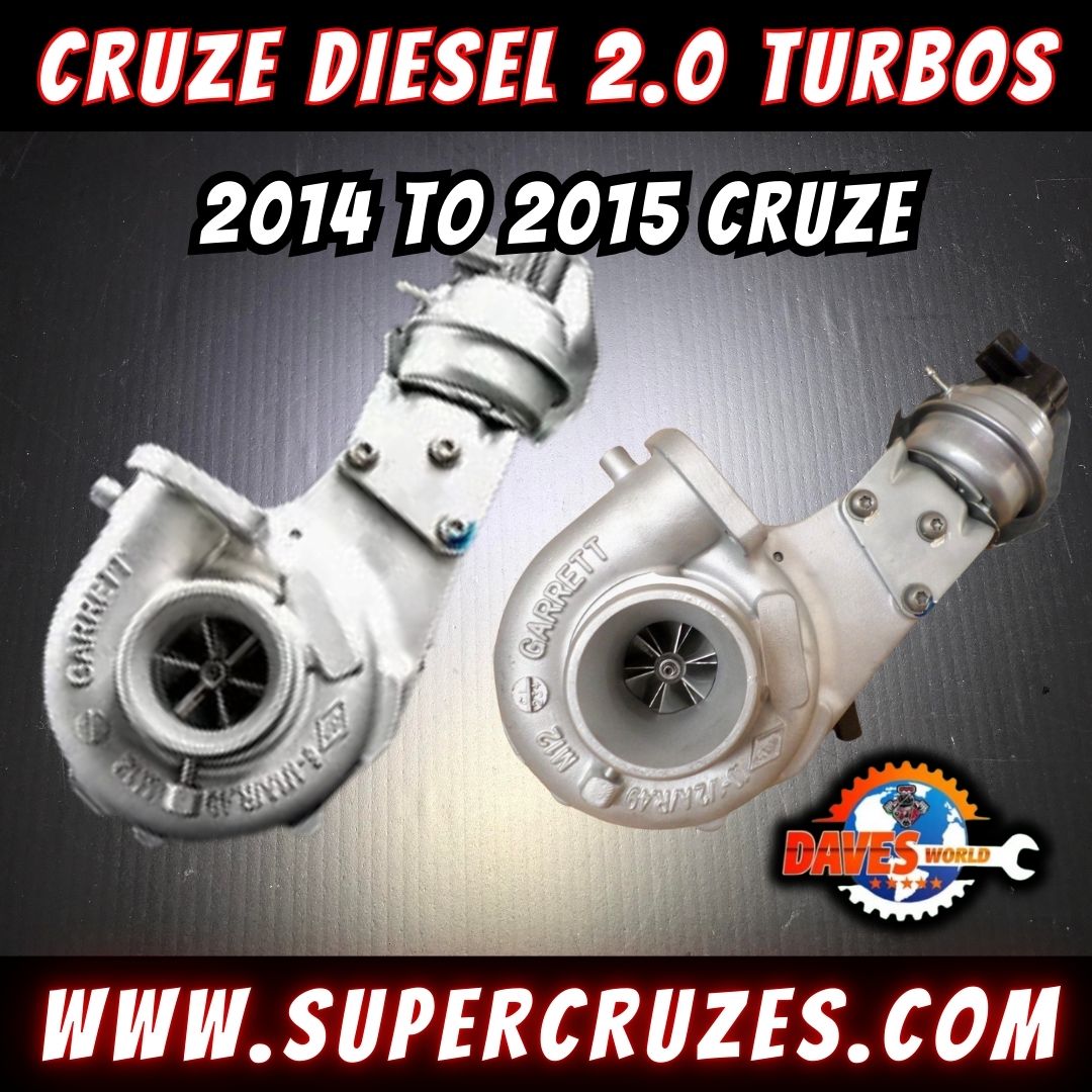 Cruze 2.0 Diesel  Turbo Upgrade