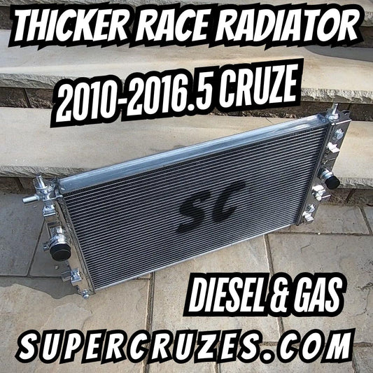 New Race Radiator 2010-2016.5 CRUZE Gas and Diesel
