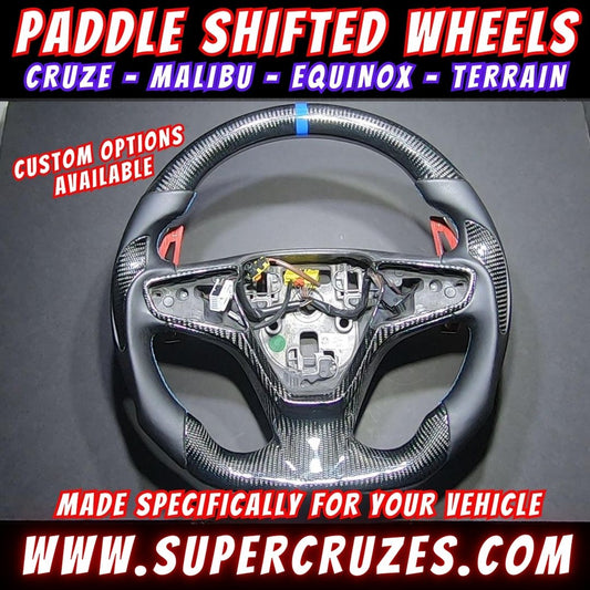 Steering wheel with paddle shifters - Cruze - Malibu - Equinox - Terrain