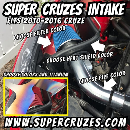 2010-2016 CRUZE Cold air intake