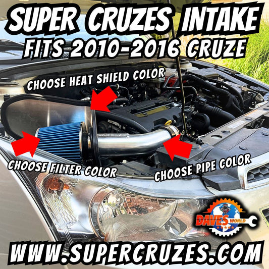 2010-2016 CRUZE Cold air intake