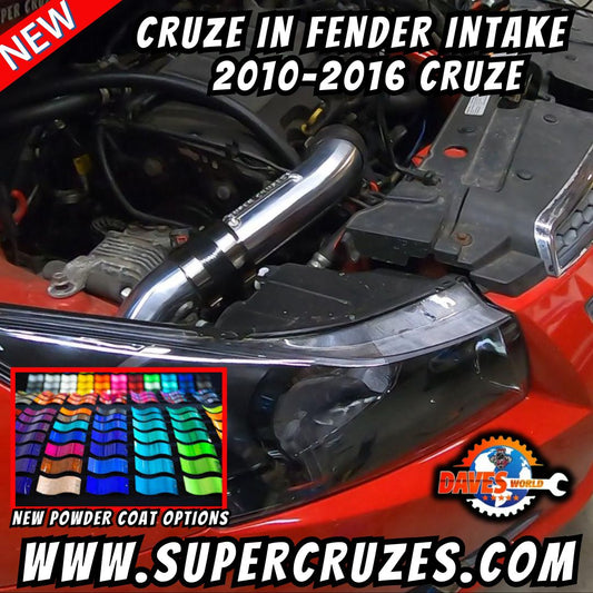 2010-2016 CRUZE In Fender Cold Air Intake
