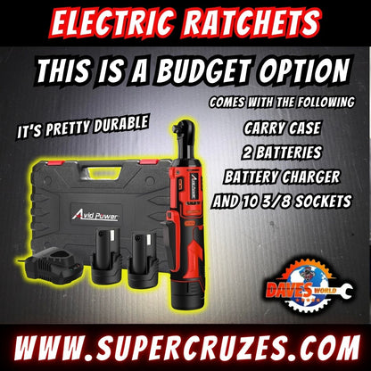 battery powered 3/8 ratchet