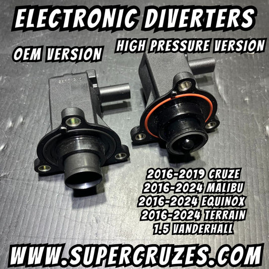 Electronic Diverter / Bypass valve Cruze - Malibu - Equinox - Terrain - Vanderhall