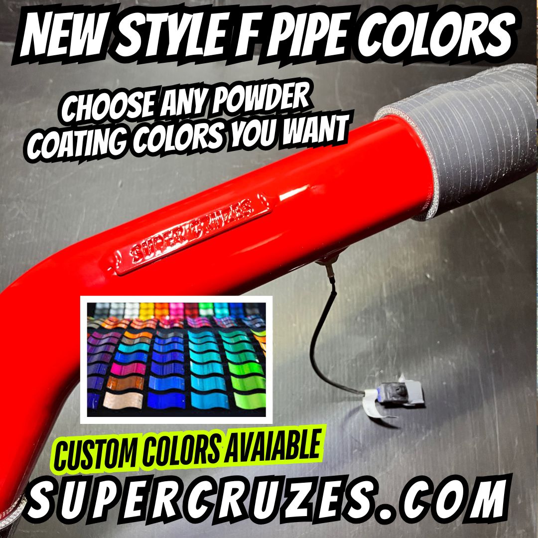 2010-2016.5 CRUZE Intercooler F Pipe upgrade