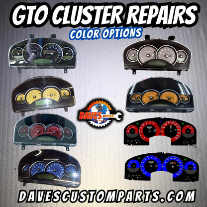 GTO Gauge Cluster Repairs