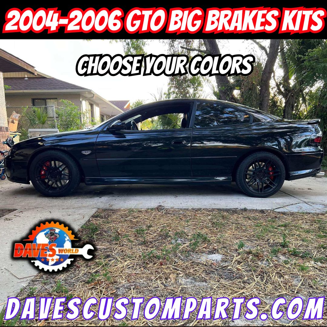 2004-2006 GTO Brembo Big Brake Kit