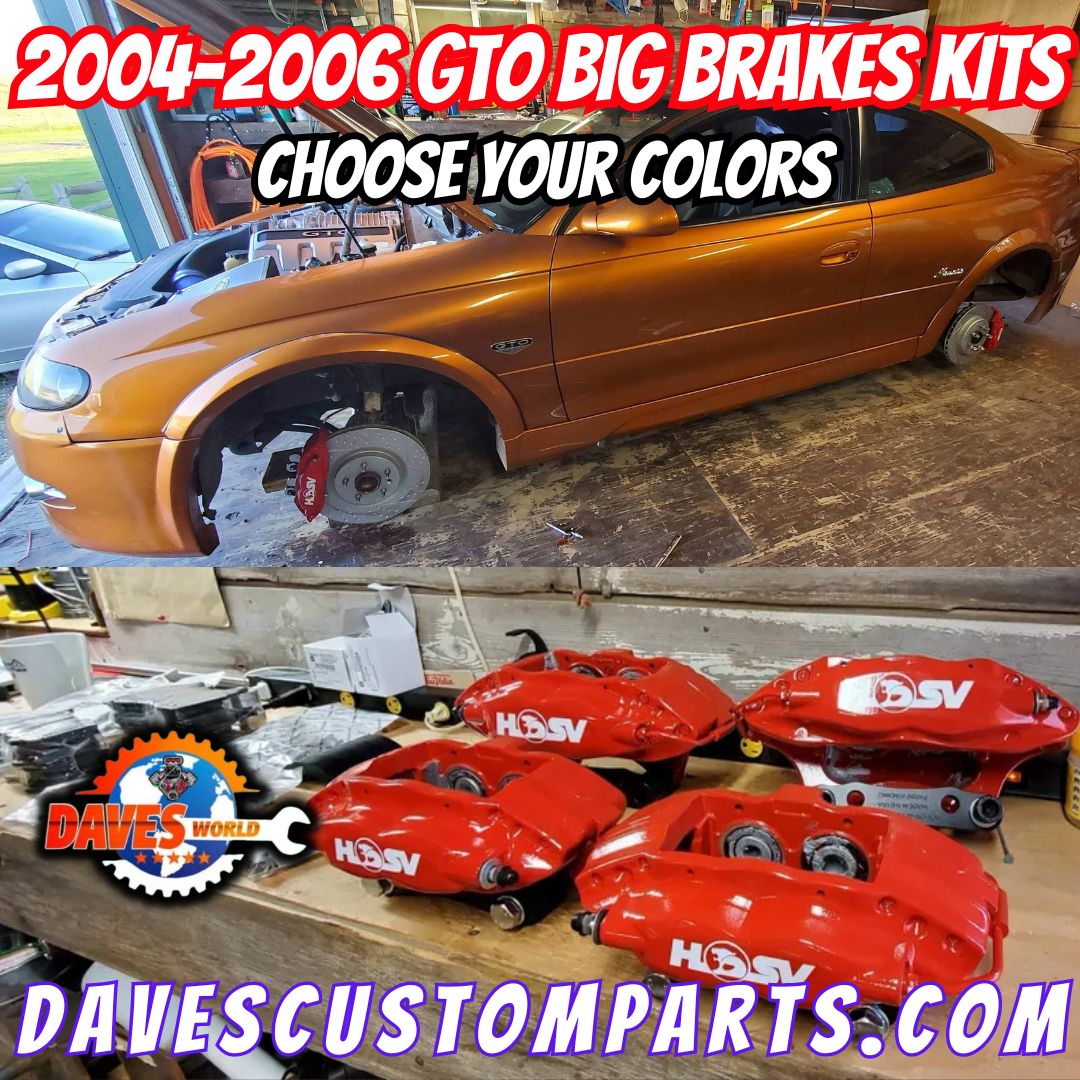 2004-2006 GTO Brembo Big Brake Kit