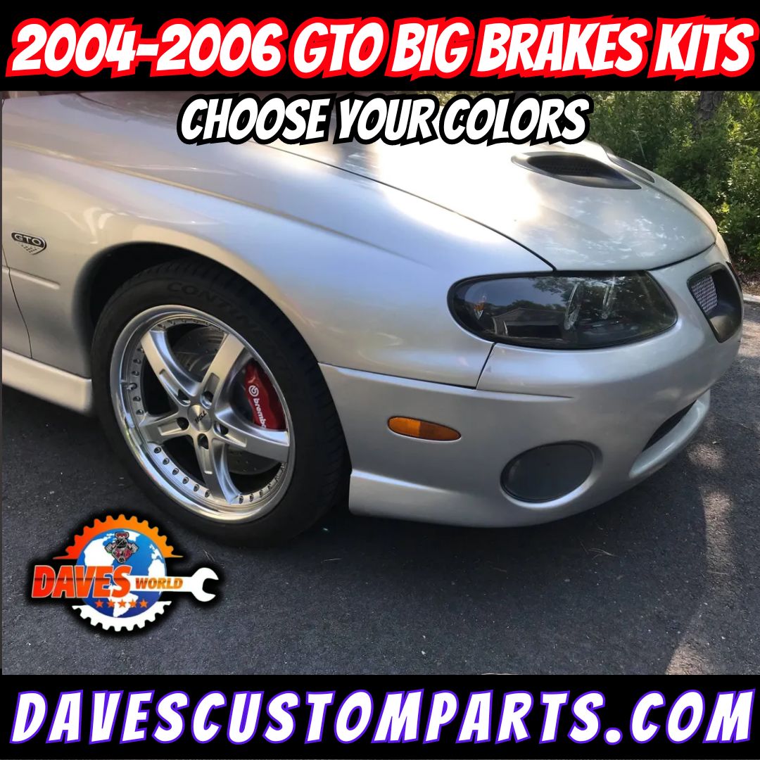 2004-2006 GTO Brembo Big Brake Kit