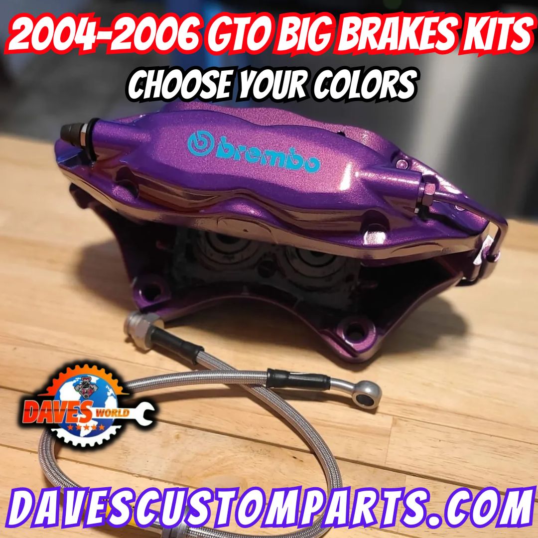 2004-2006 GTO Brembo Big Brake Kit