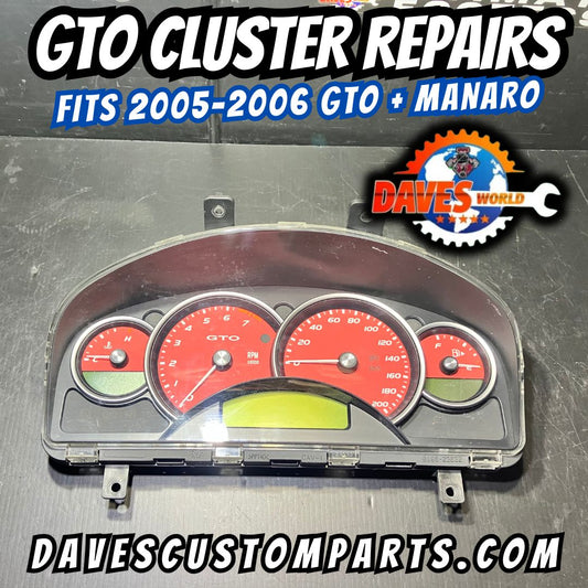 GTO Gauge Cluster Repairs
