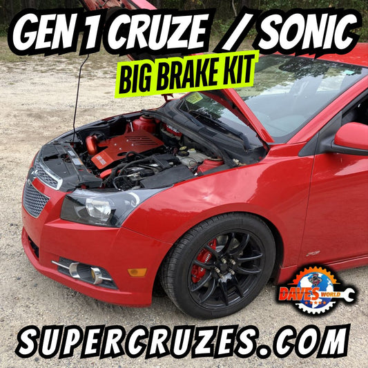 Gen 1 CRUZE And SONIC Big Brake Kit