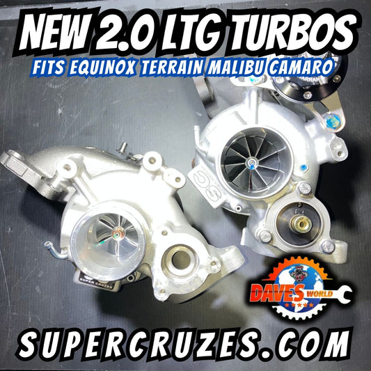 2.0 Big Turbo Camaro Malibu Equinox Terrain Verano Regal