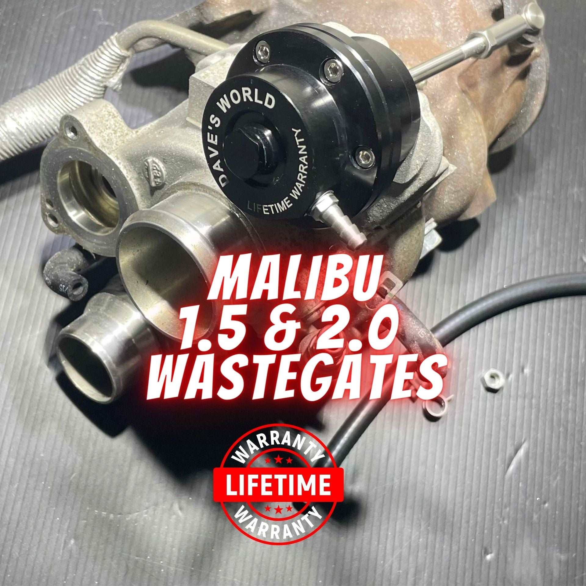 Malibu 1.5 and 2.0 upgraded wastegates