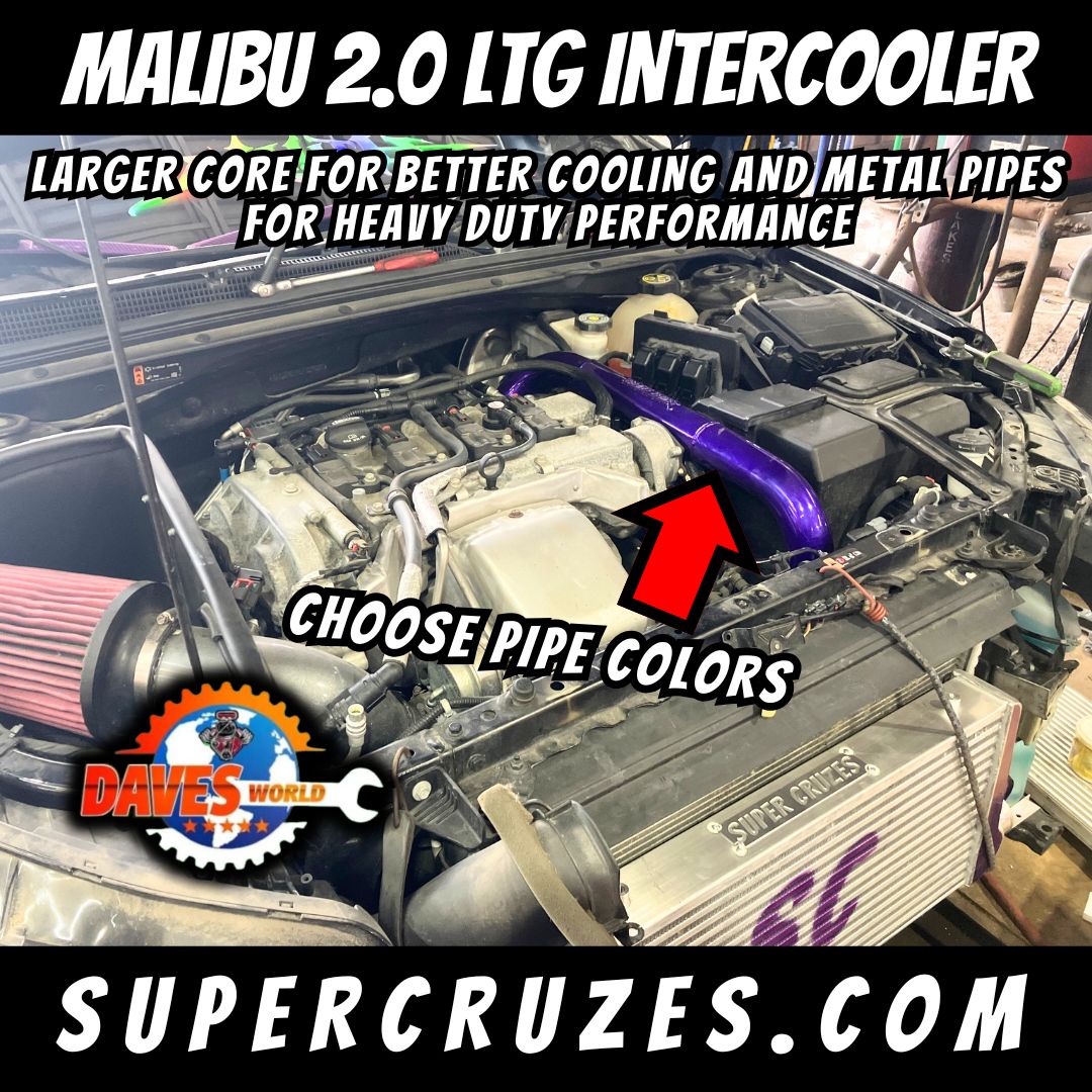 Malibu 2.0 LTG Upgraded Intercooler System