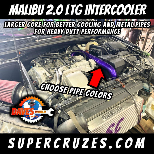 Malibu 2.0 LTG Upgraded Intercooler System