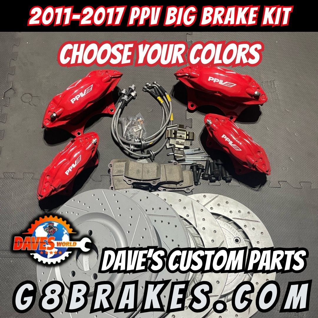 2011-2017 Caprice PPV 4 Piston Brembo Brake kit