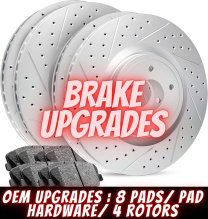 CRUZE / Sonic / Malibu / Equinox brake upgrades
