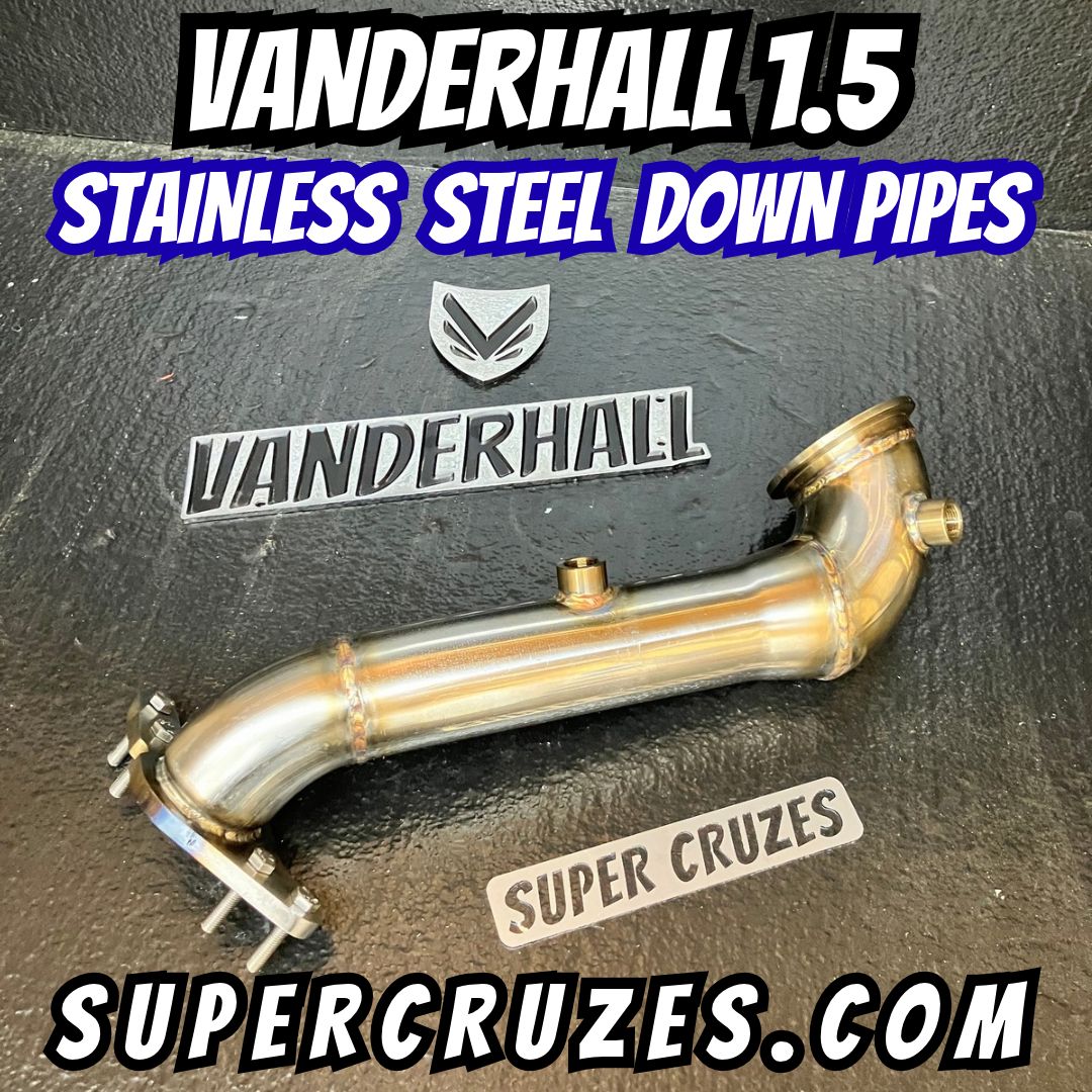 Vanderhall 1.5 Custom Downpipes (Offroad use only!)