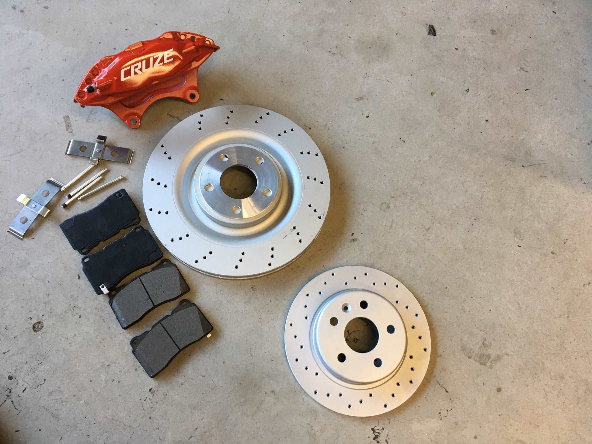 CRUZE / Sonic / Malibu / Equinox brake upgrades