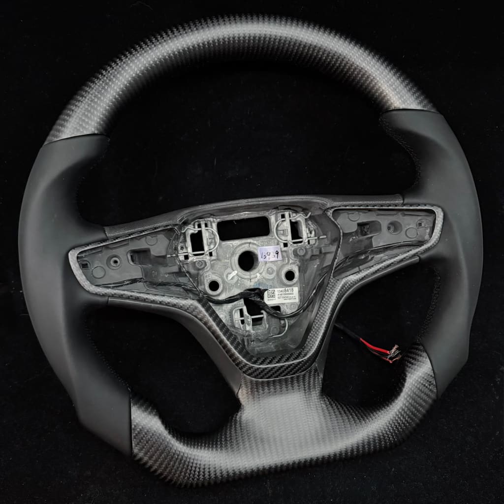 IN STOCK - 2016+ Chevrolet Cruze Heated Carbon Fiber Steering Wheel