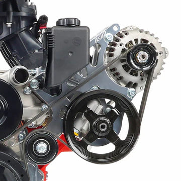 LS Alternator / Power Steering Pump Bracket Kit - Corvette Factory Location - Corvette Spacing