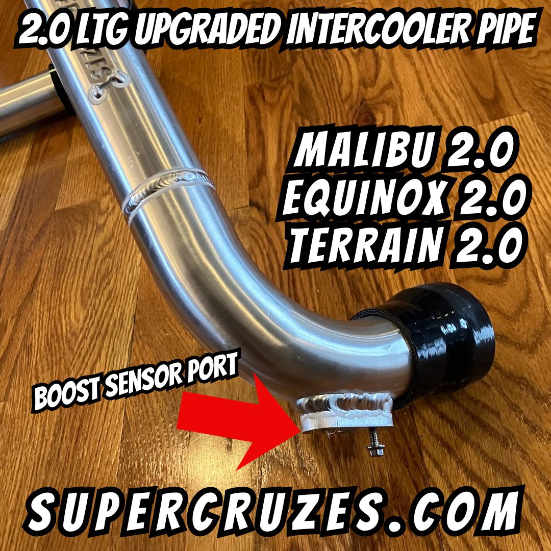 2.0 Malibu Equinox Terrain Aluminum Intercooler Pipe